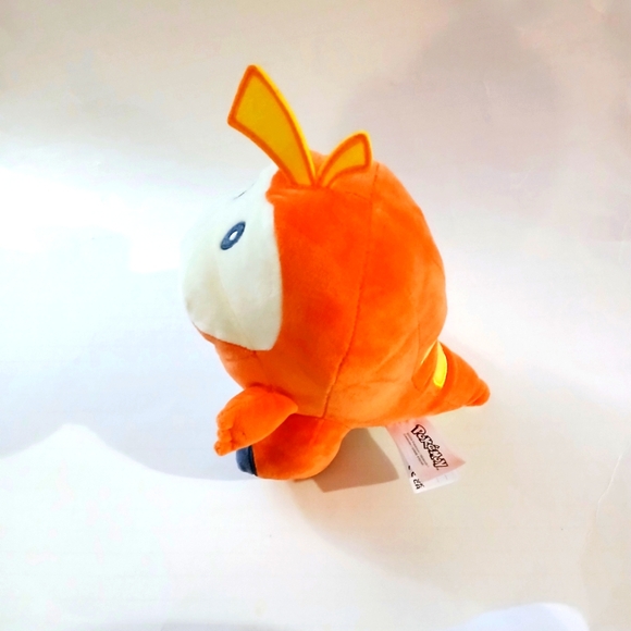 POKEMON FUECOCO NINTENDO/CREATURES/GAME FREAK ORANGE PLUSH 8IN - Picture 3 of 5